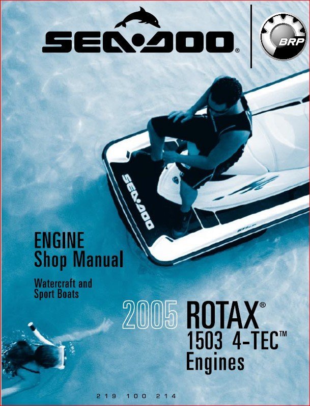 20042005 Bombardier Sea Doo Sport Boat Service Repair Shop Manual