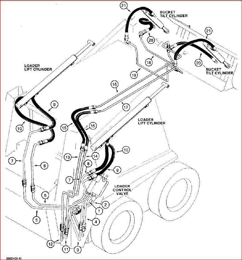 Case 1825 Skid Steer Loader Parts Catalog Manual - PDF Download