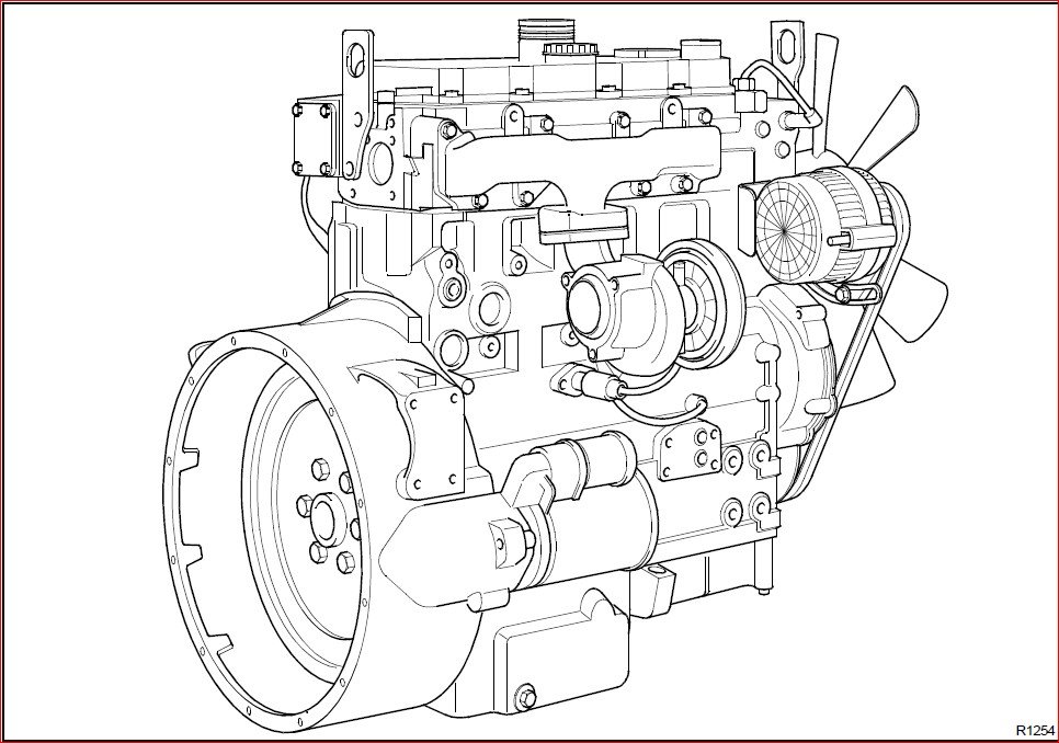 Топливная схема d4cb