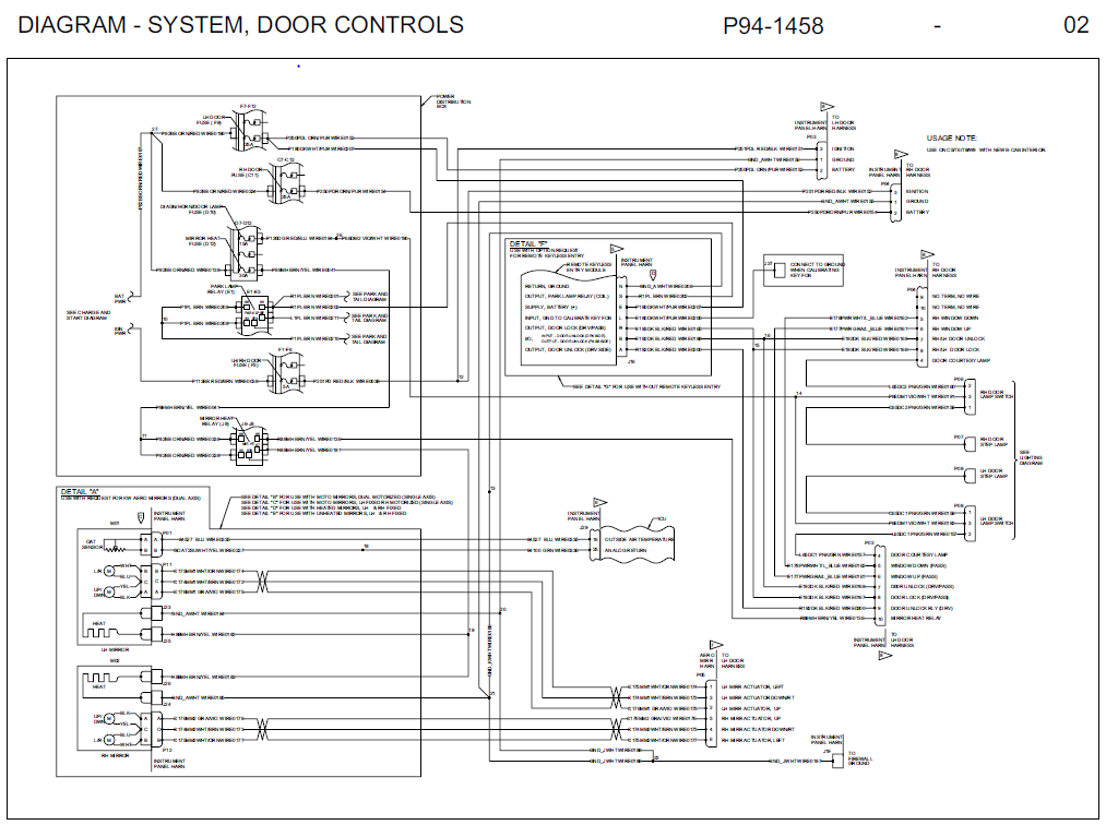 Kenworth P94 Full Electrical Wiring Diagram - PDF DOWNLOAD  