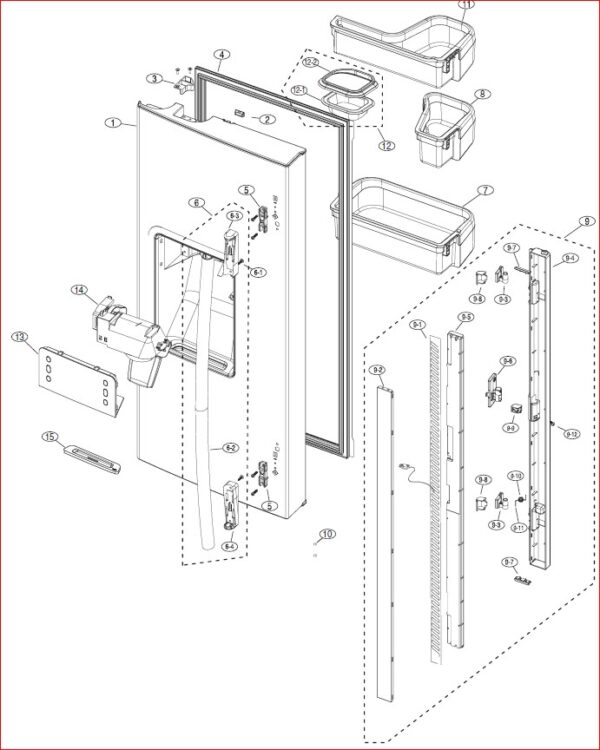Samsung Rf 267 ab Refrigerator Service Manual - PDF DOWNLOAD