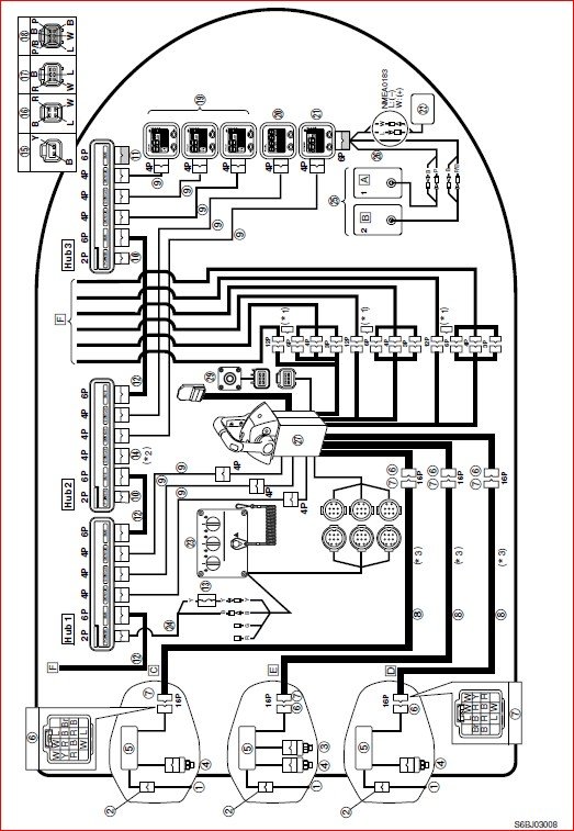 Yamaha F300 Outboard Service Repair Manual Pid Range 6bj 1000001