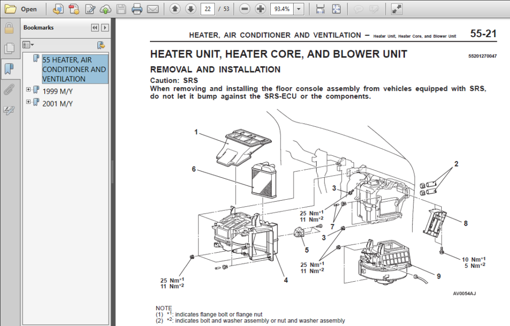 1998 Mitsubishi Space Star Service Manual PDF DOWNLOAD
