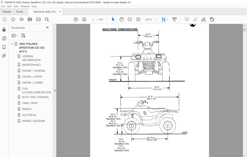 polaris xpedition 425 wiring diagram