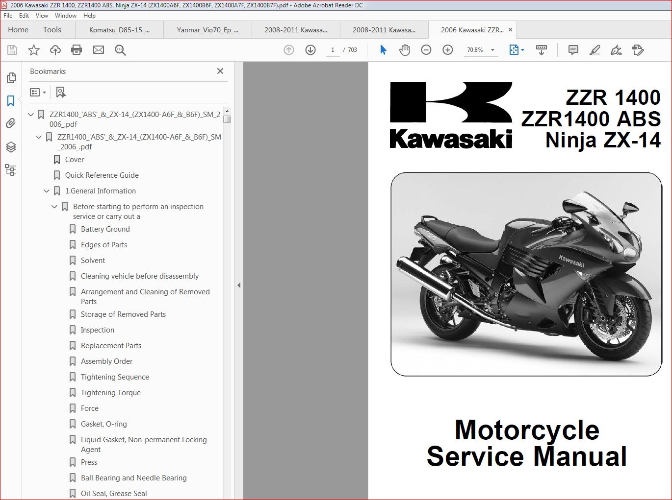 2006 zzr1400