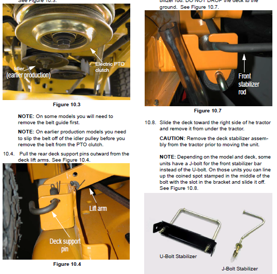 Cub Cadet Lt 1045 Factory Service Repair Manual PDF DOWNLOAD