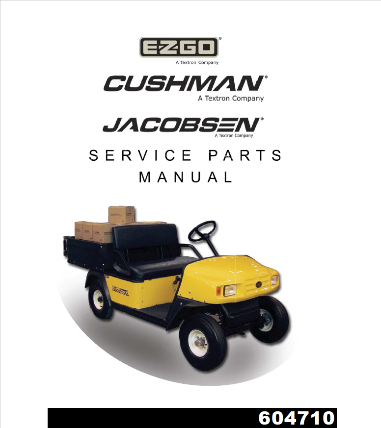 EZ GO Chushman Utility Service Manual RXV 2008 PDF Download