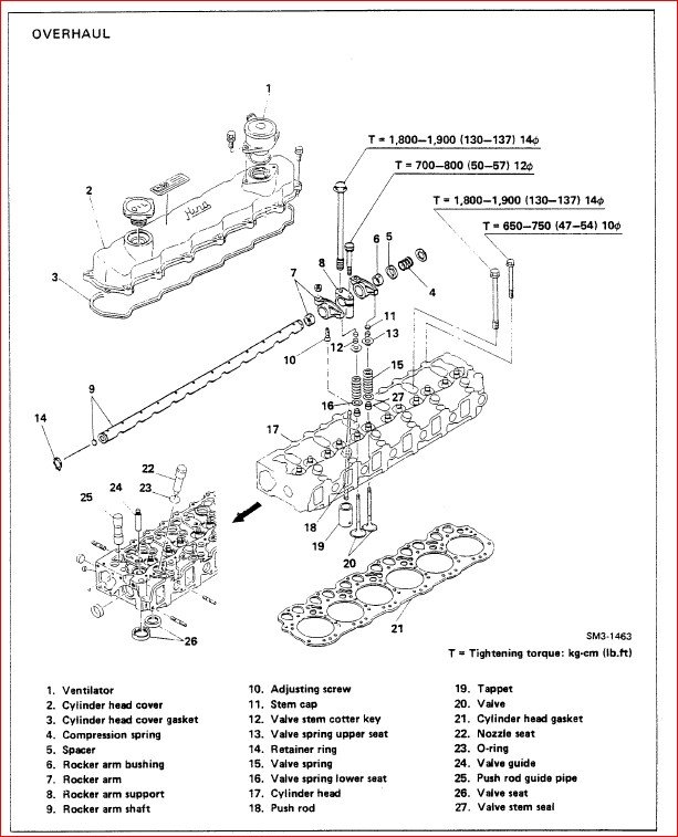 hino jo8e engine repair manual