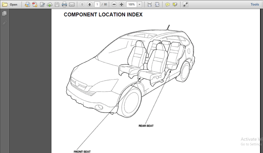 Honda Crv 2005 2009 Service Repair Manual pdf Download