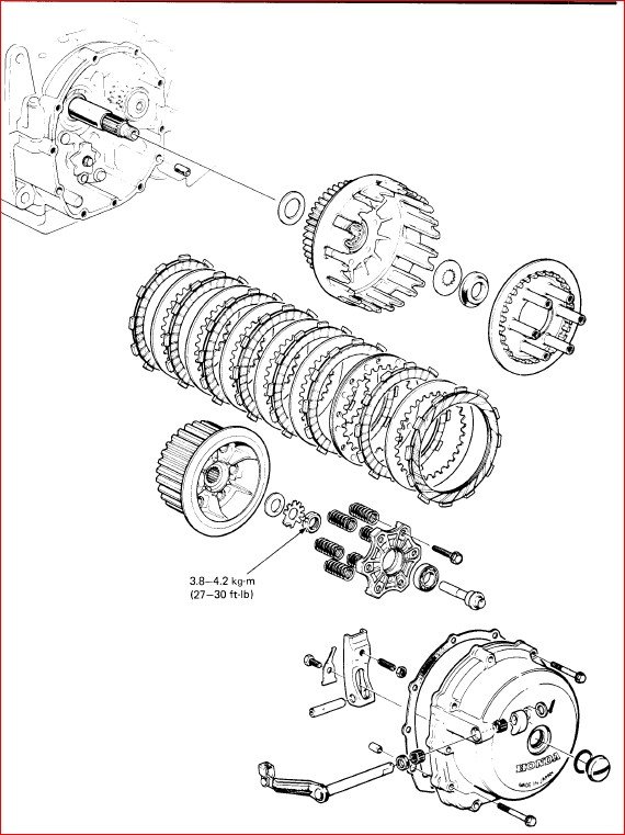 Honda Cb900c Cb900f Service Repair Workshop Manual Download 1980-1982