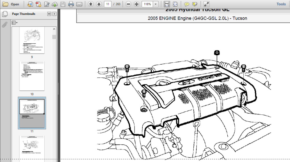 Hyundai Tucson 20042008 Service Repair Manual PDF Download