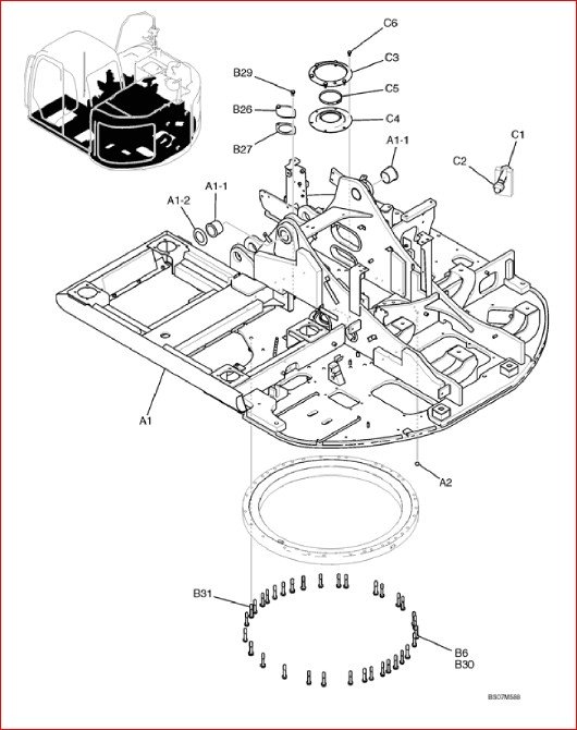 KOBELCO SK024 EXCAVATOR PARTS CATALOG MANUAL - Auto Electrical Wiring