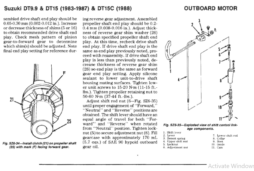 Suzuki 2-15hp Outboard Motors Service Repair Workshop Manual Download