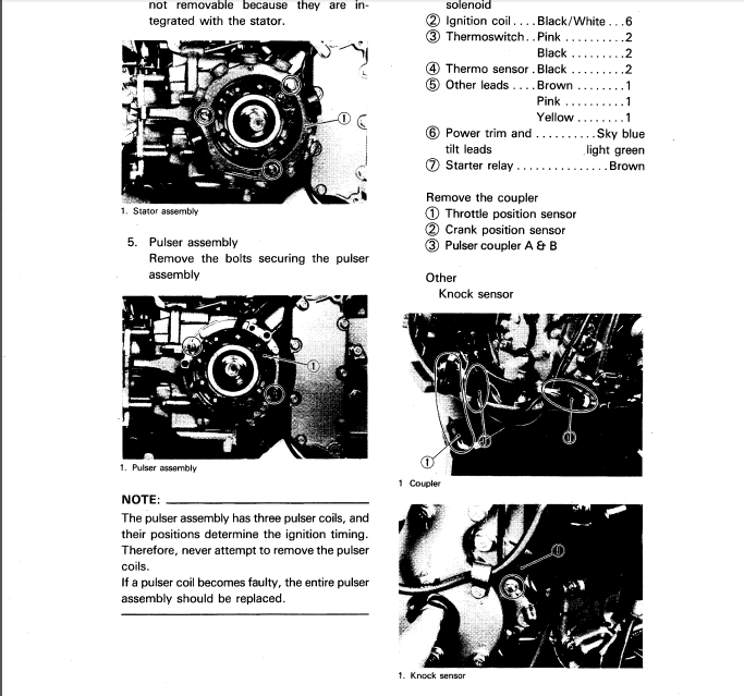 1986 Yamaha V6 Special J Outboard Service Repair Maintenance Manual