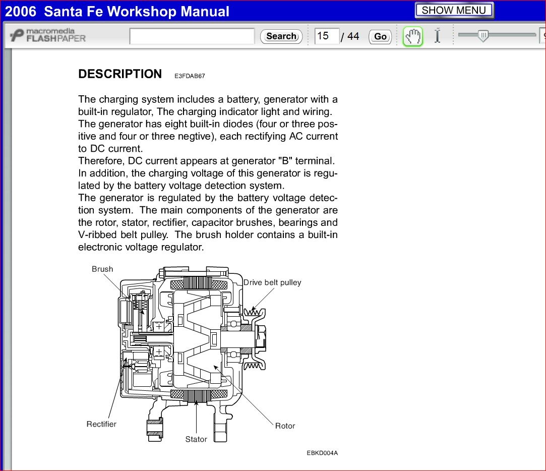 2006 hyundai santa fe repair manual free download