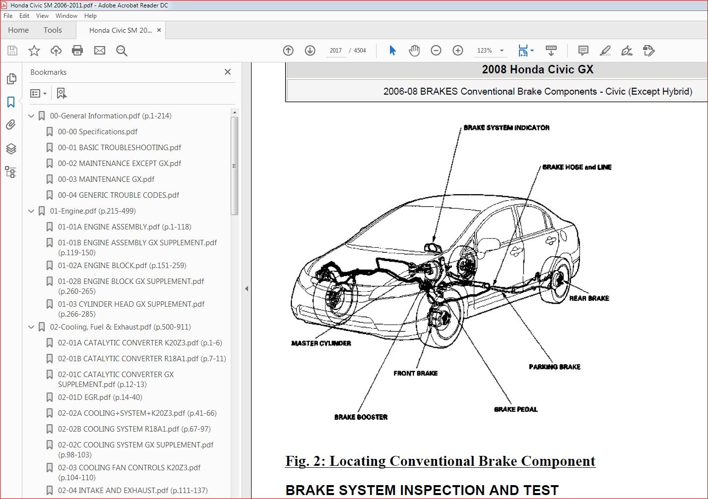 Honda Civic Service Repair Manual 2006-2011- PDF DOWNLOAD