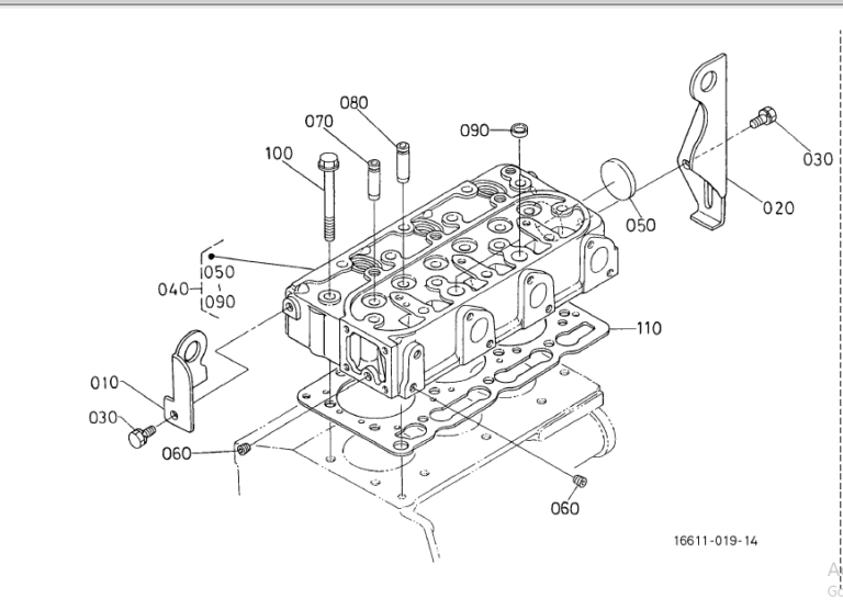Kubota D1105 Parts Manual