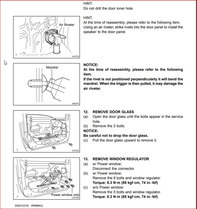 Toyota Echo 2000 2002 COMPLETE SERVICE REPAIR MANUAL DOWNLOAD