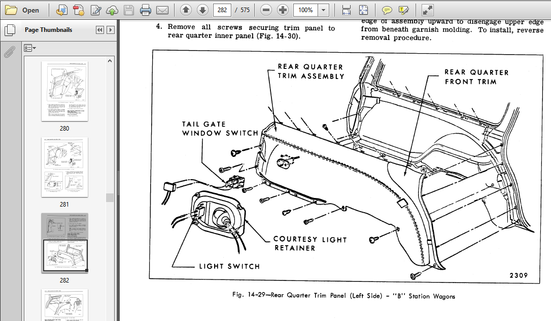 1968 PONTIAC BUICK & CADILLAC GM Fisher Body Manual OLDSMOBILE 