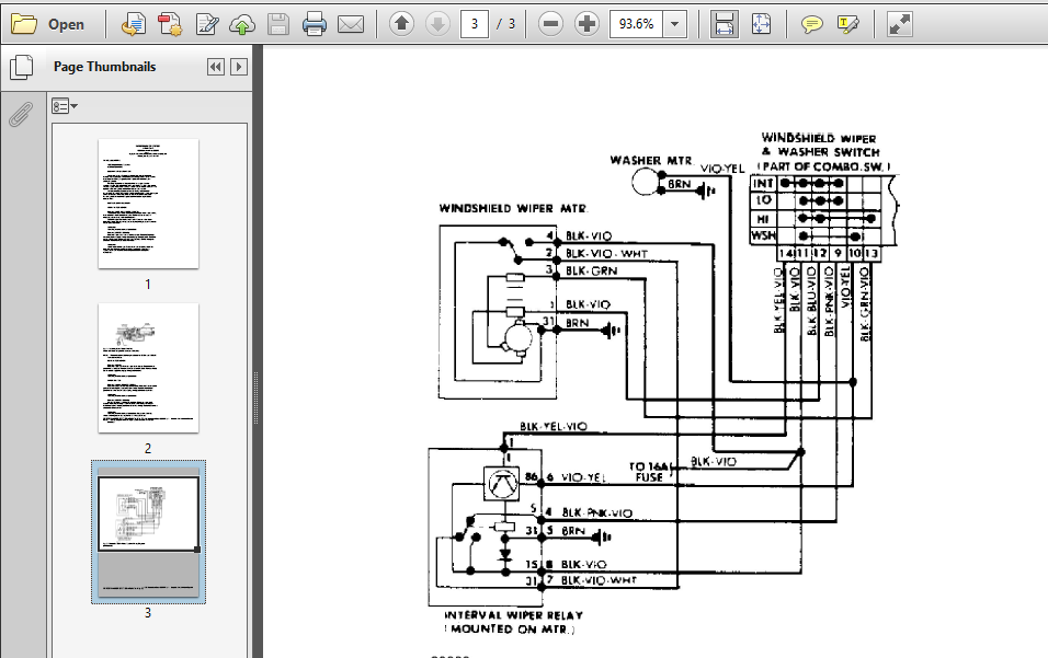 Mercedes Benz Wiring Diagram 1985 300sd