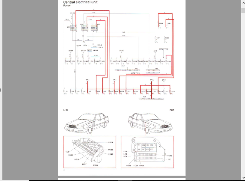 1997 Volvo 850 Wiring Diagrams Service Manual Pdf Download Heydownloads Manual Downloads