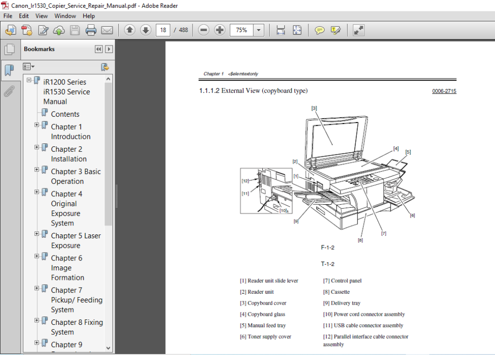 canon ir3025 service manual