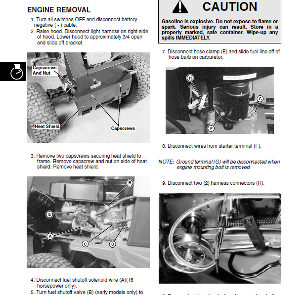John Deere Sabre 1338, 1538, 15538, 1546, 1638, 1646 Lawn Mower Service Repair Manual PDF