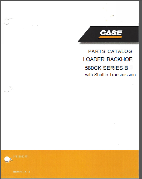 CASE 580D SUPER D CK LOADER BACKHOE OPERATORS MANUAL PARTS CATALOG ASSEMBLY 
