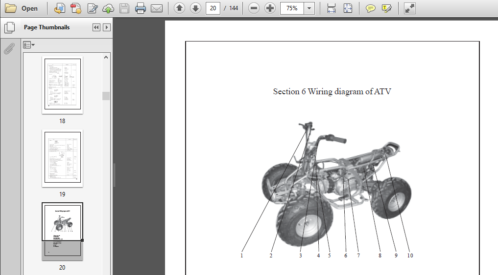 Chinese 110cc Atv Service Repair Manual - PDF DOWNLOAD ~ HeyDownloads