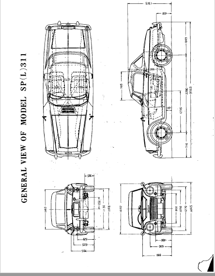 Datsun Fairlady 2000 Sr311 Srl311 1965-1970 Service Manual - PDF ...