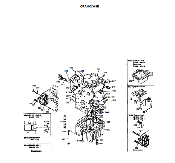 Kubota L185F Tractor Illustrated Master Parts List Manual
