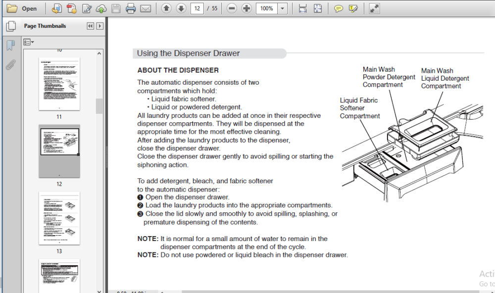 LG Wt1101cw Service Manual And Repair Guide PFD DOWNLOAD 