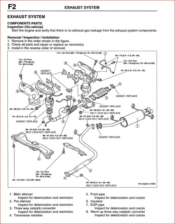 Mazda 626 Mx 6 1992 1997 Service Repair Manual PDF