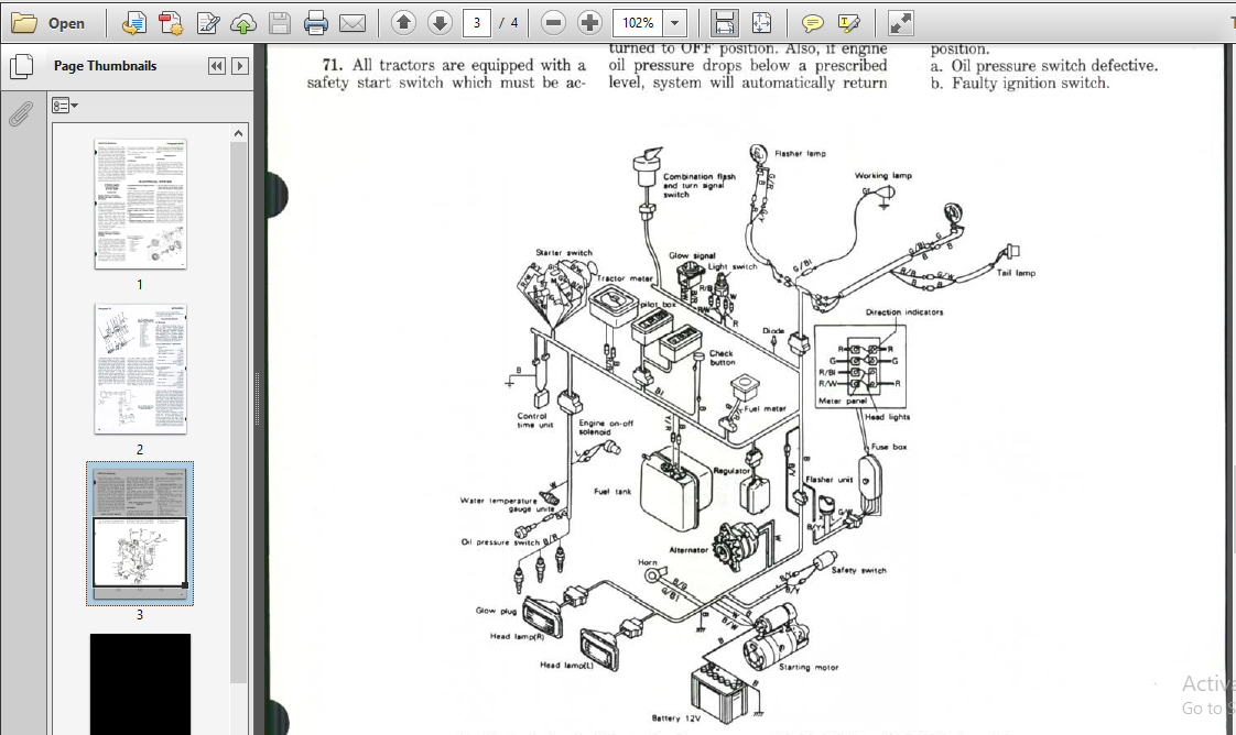 Mitsubishi Tractors Master Repair Service Manual PDF
