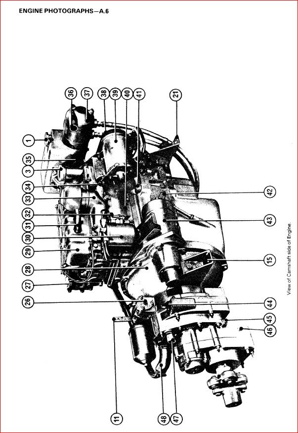 Perkins 4.107M 4.108M & 4.99M Diesel Marine Engine Shop Manual 1978