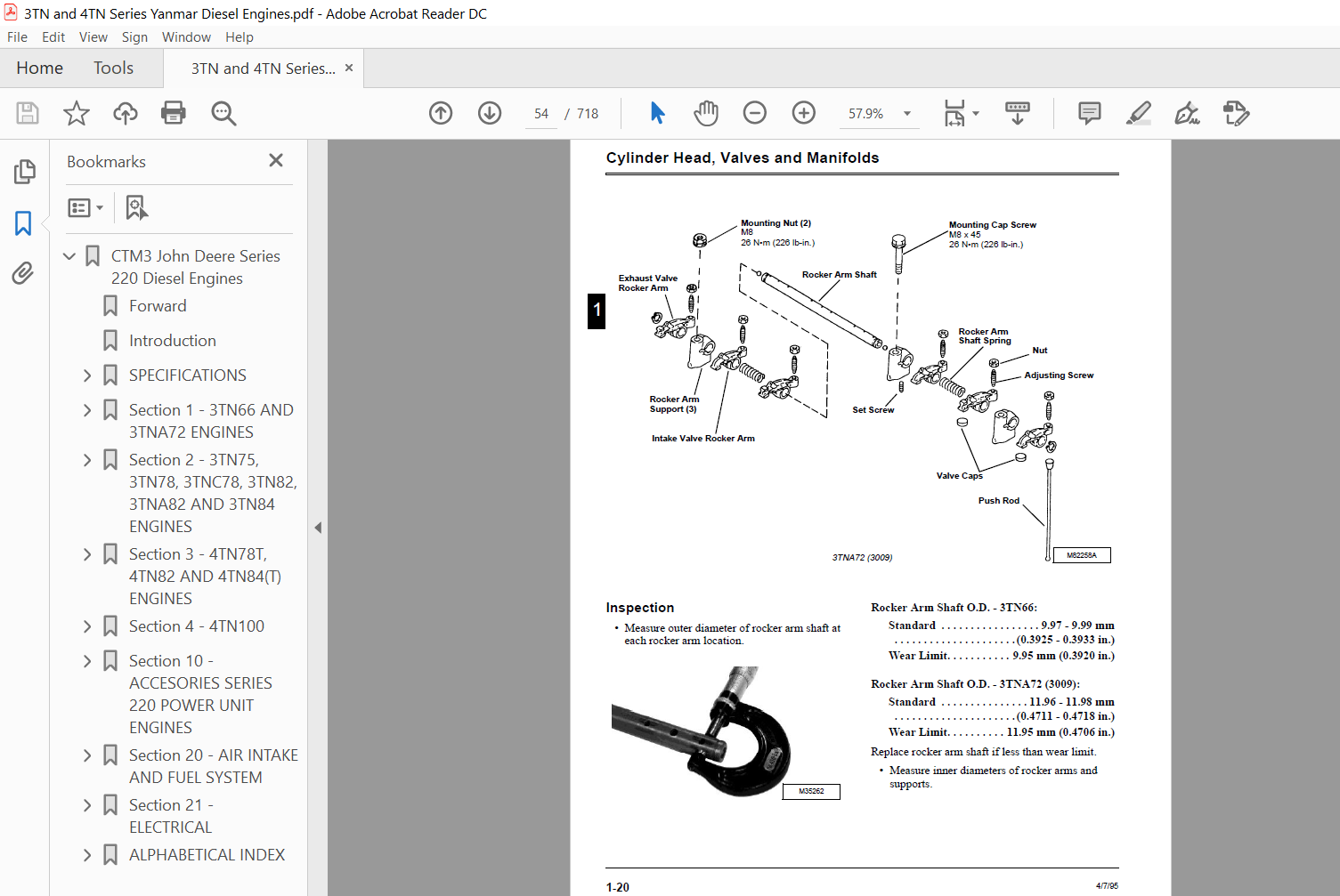 John Deere Series 220 Diesel Engines Component Technical Manual PDF