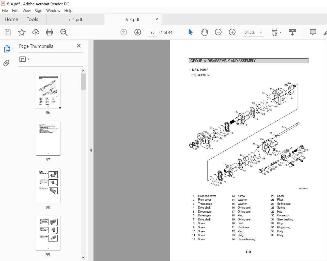 Service manual hyundai