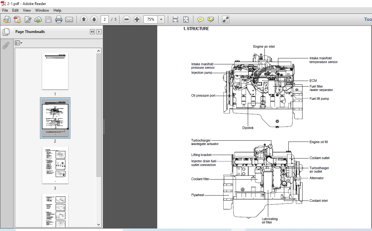 Hyundai HL770-7 Wheel Loaders Service Manual - PDF DOWNLOAD ...