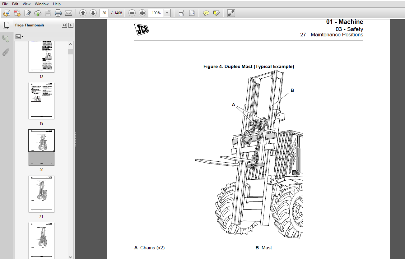 jcb rough terrain forklift serial number lookup