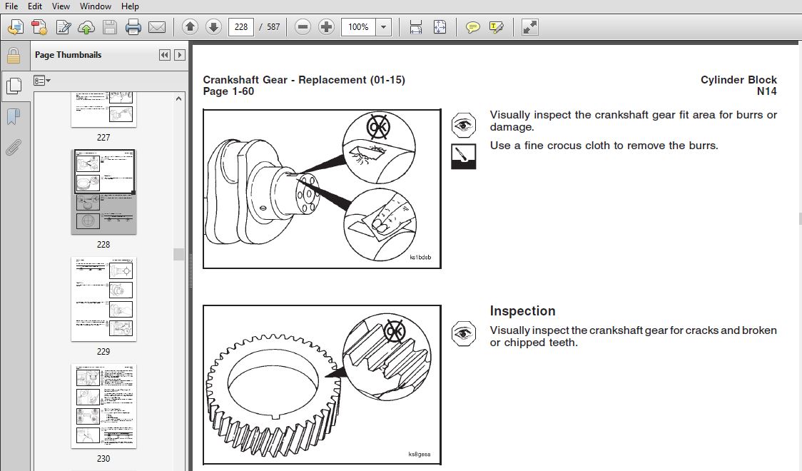 CUMMINS N14 ENGINE SERVICE REPAIR MANUAL- PDF DOWNLOAD - HeyDownloads -  Manual Downloads