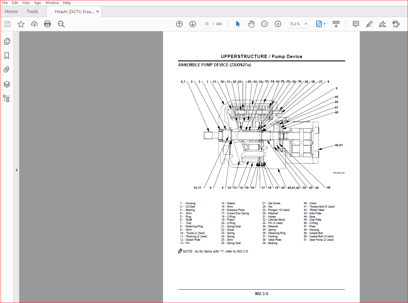 Hitachi ZX27U 30U 35U Excavator Workshop + Technical Manual - PDF 