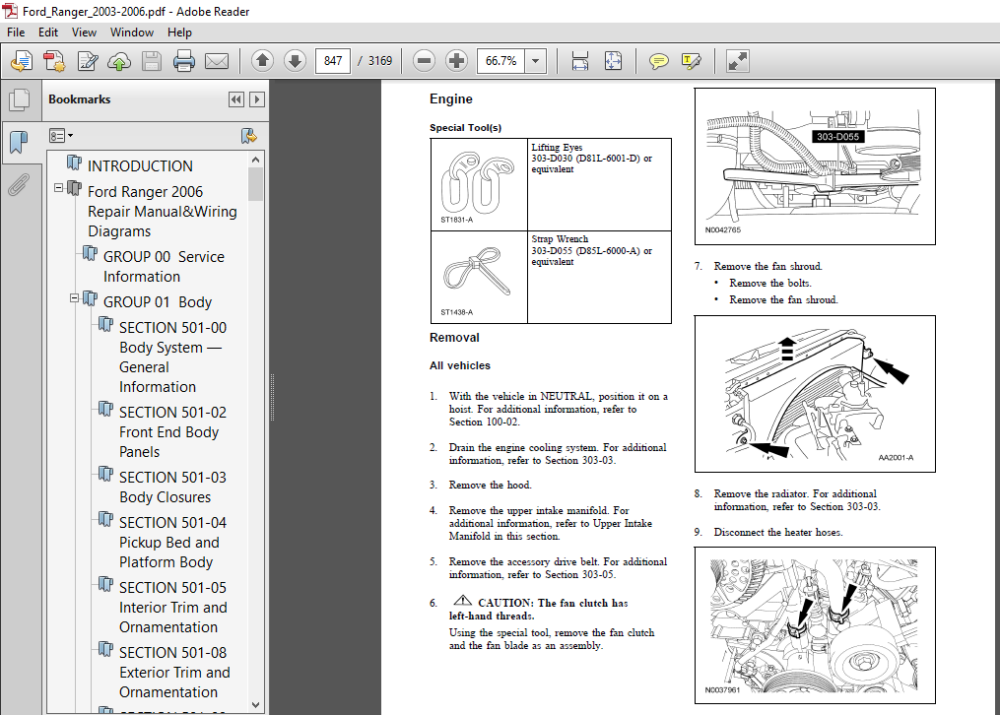 2006 ford ranger repair manual pdf free download