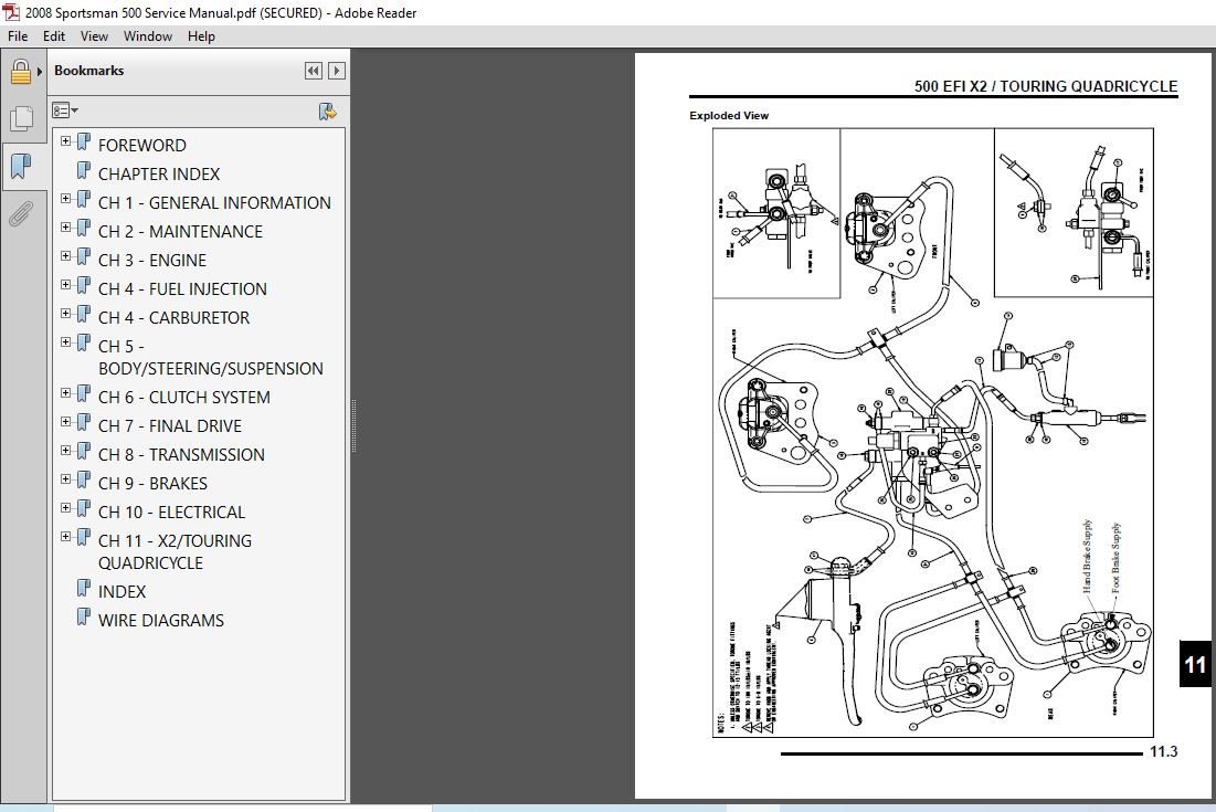 2008 Polaris Sportsman 500 Service Manual - PDF DOWNLOAD - HeyDownloads -  Manual Downloads Polaris Ranger 800 Wiring Diagram HeyDownloads
