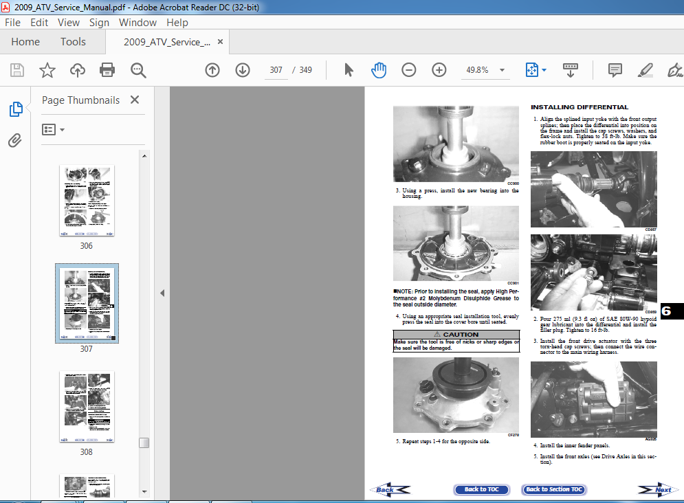 2009 Arctic Cat ATV Service Manual PDF DOWNLOAD HeyDownloads