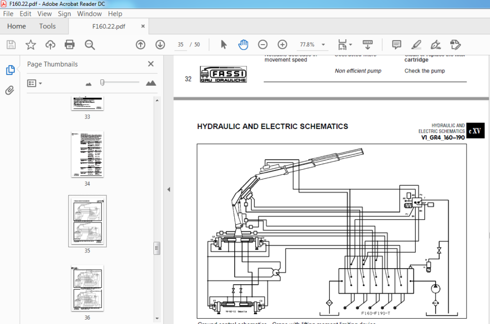 Fassi Crane F 160.22 Use and Maintenance Manual (1241) PDF Download HeyDownloads Manual