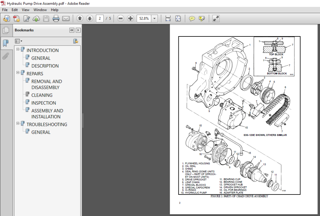 Hyster Forklift S40 50F service manual PDF DOWNLOAD HeyDownloads