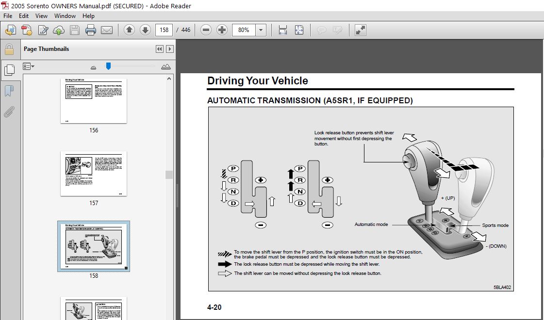  Manual del propietario del Kia Sorento 2005 - DESCARGAR PDF - HeyDownloads - Descargas de manuales