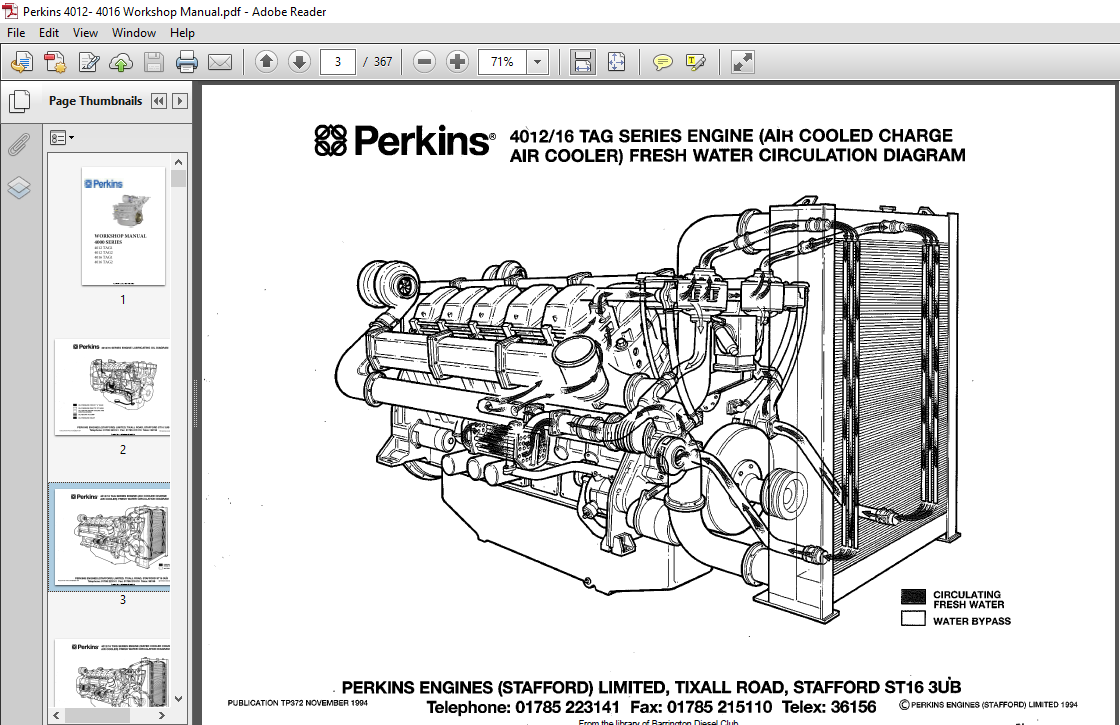 Perkins 4012 4016 Manual - PDF - HeyDownloads - Manual Downloads