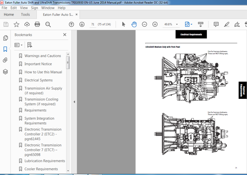 Eaton Fuller Ultrashift Transmission Problems