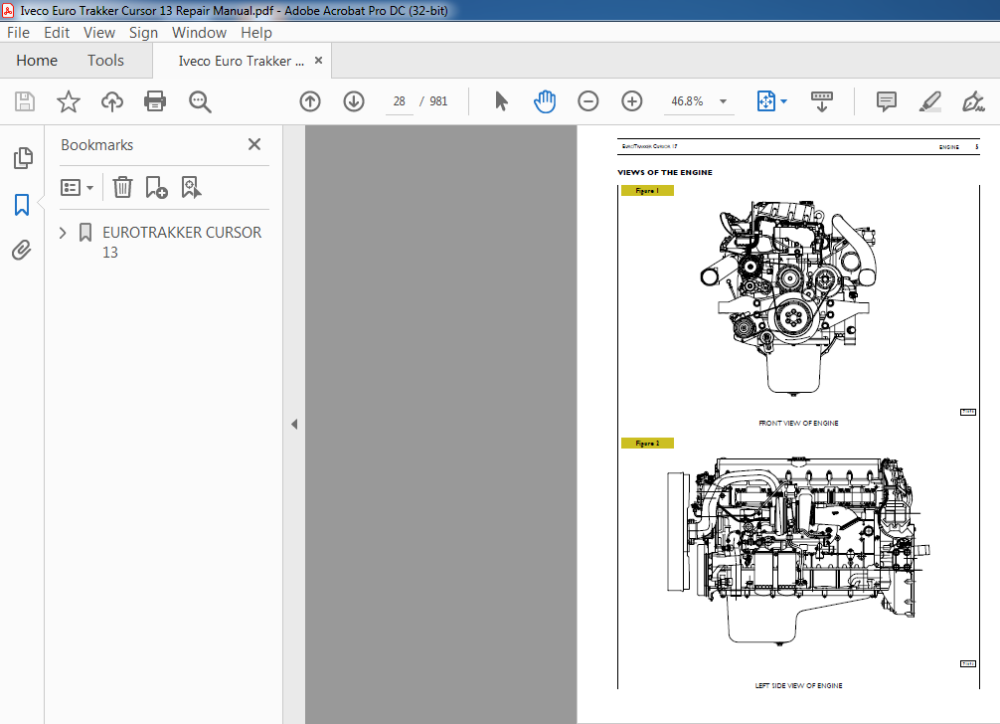 Iveco Euro Trakker Cursor 13 Repair Manual - PDF DOWNLOAD